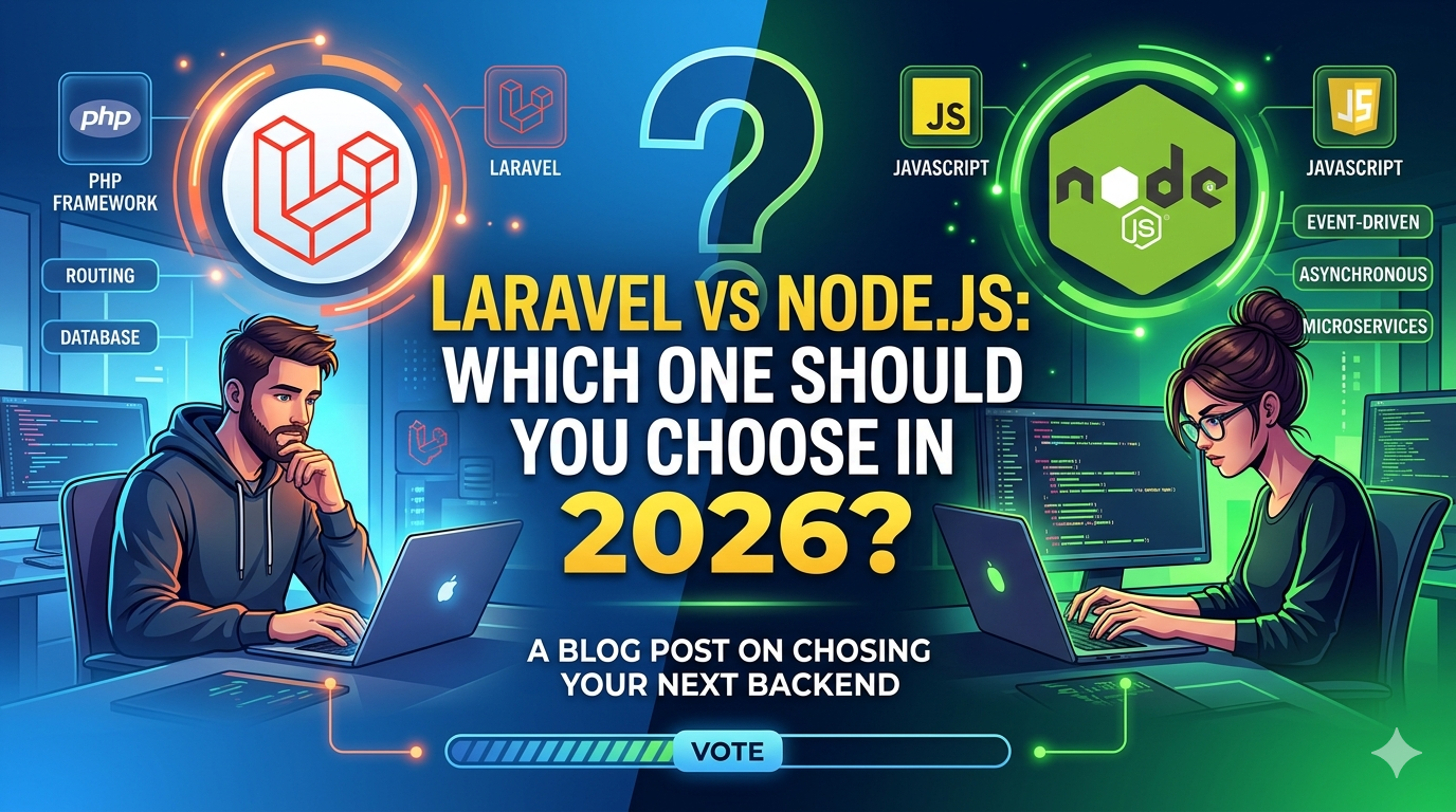 Laravel vs Node.js: Which One Should You Choose in 2026?